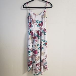 Bailey Blue : Small floral capri length Romper